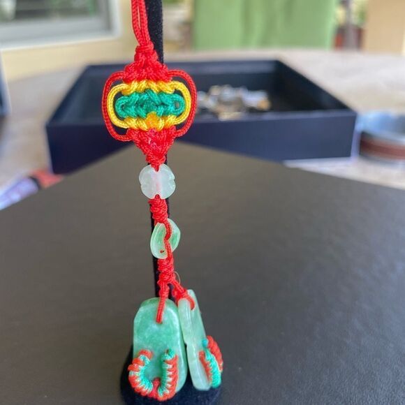 Feng Shui Chinese‎ Jade  Lucky Charm Hand Made - Picture 8 of 8